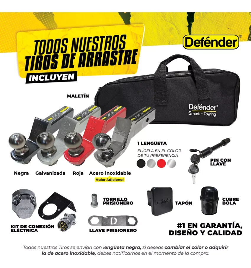 Tiro De Arrastre Defénder Toyota Fortuner Revo - Imagen 4